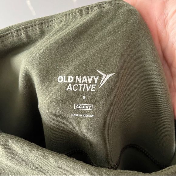 Olive Green Workout Leggings - Picture 4 of 6